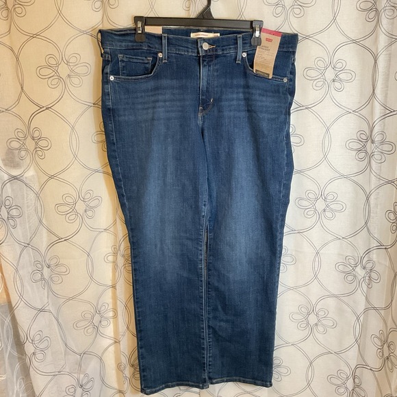 Levi's Denim - NWT Levi's Jeans Classic Straight  Denim Woman's Short Mid Rise Classic Size 16S